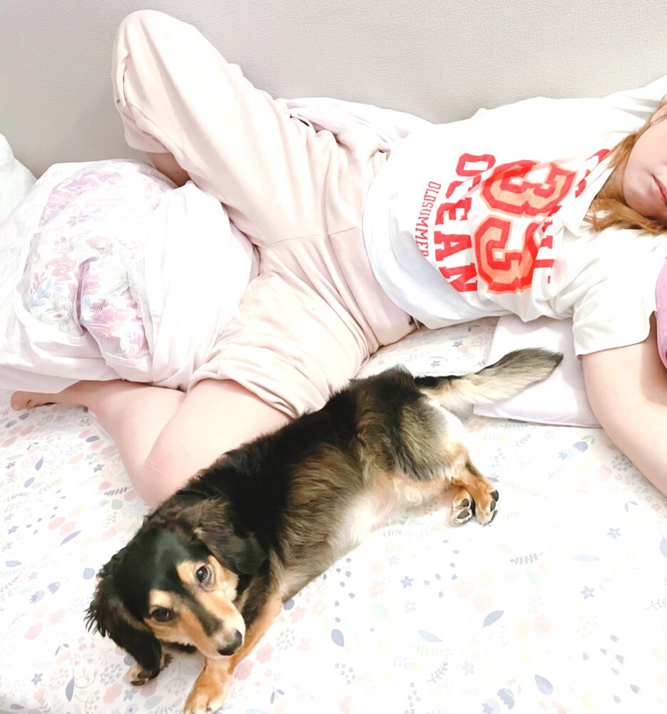 IMG 8978 のびのび٩ ٩(๛ ˘ O˘)۶ zzz‥