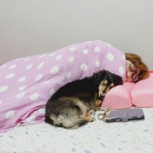 一緒にスヤスヤ(  ˊ꒳ˋ ) ᐝ