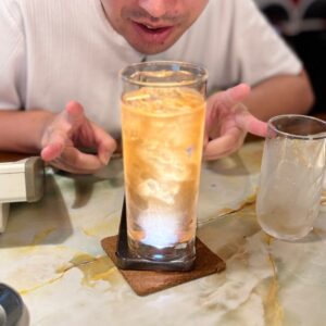 麦茶あるよー(｣*´O`)｣